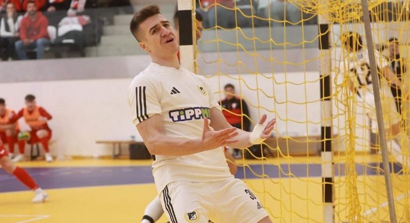 Vereséget szenvedett a DEAC férfi futsalcsapata