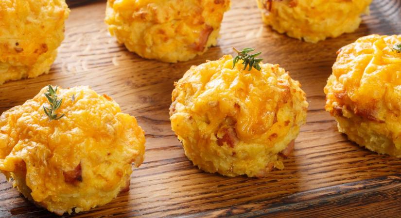 Krémes, baconös krumplifelfújt: maradék püréből is elkészítheted