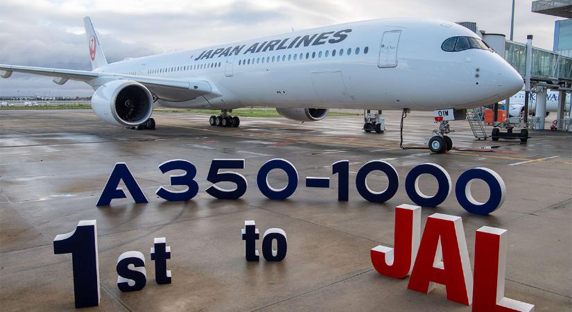 Átvette első A350-1000-esét a Japan Airlines