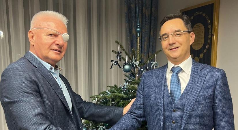 Felföldi József a polgármesterrel vitatta Debrecen dolgait