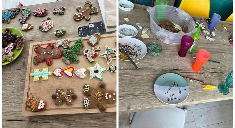 „Csinálok egy cuki rénszarvast. A fiúk úgy odavannak a cipőikért” – Kisgyerekekkel nagy mézeskalácsbuli