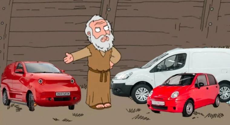 Kevés olyan ronda autó születik, mint ez az új orosz elektromos verda, nem csoda, hogy mémesedik