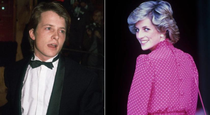 Michael J. Foxnak van egy ciki sztorija Diana hercegnével