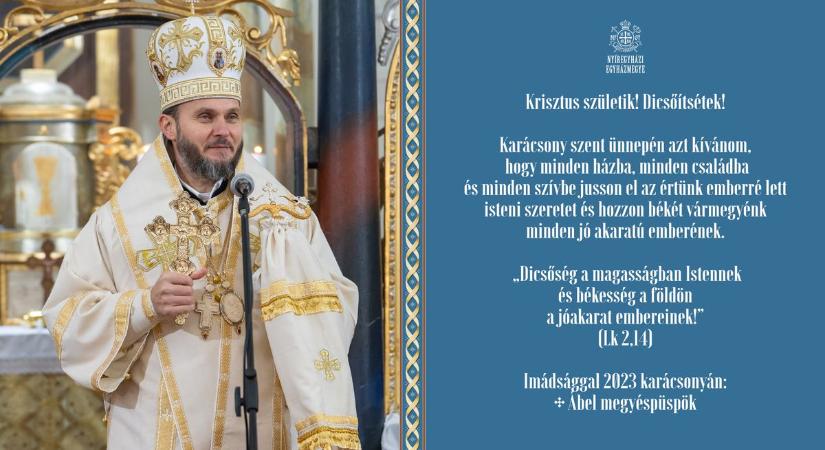 Szocska A. Ábel püspök karácsonyi üzenete