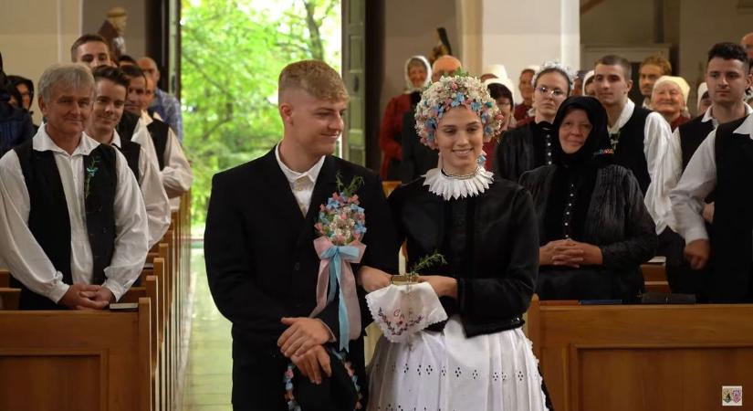 Megelevenedett a somlói sváb lakodalmas: kisfilm készült róla