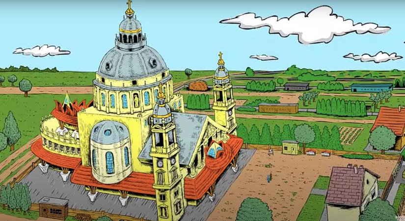 Nyári konyha helyett bazilika épült a kert végében – Felcsútról szól Bödőcs Tibor szilveszteri videója