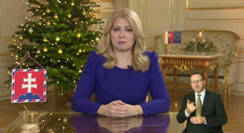 Zuzana Čaputová újévi köszöntőjében békességet és stabilitást kívánt