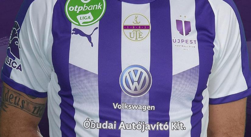 Újpest: rendhagyó mez, visszatér a régi címer