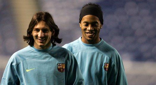 Messi sem hagyta szó nélkül Ronaldinho nosztalgikus bejegyzését
