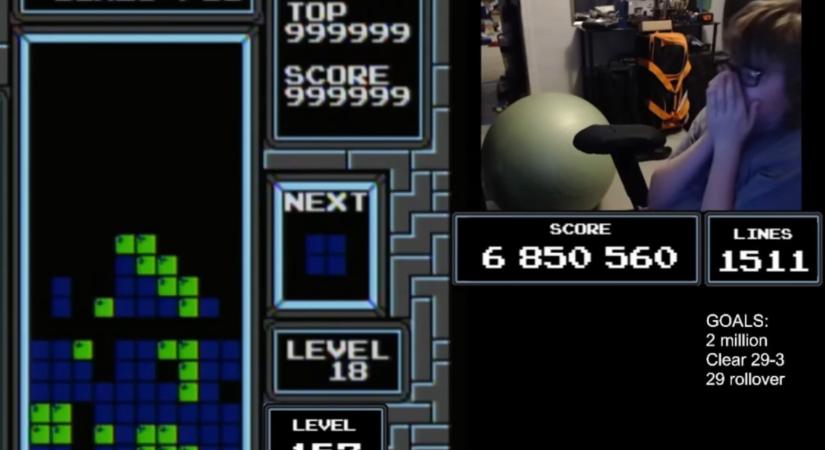 Egy 13 éves srác megcsinálta, amit lehetetlennek hittek: legyőzte a Tetrist