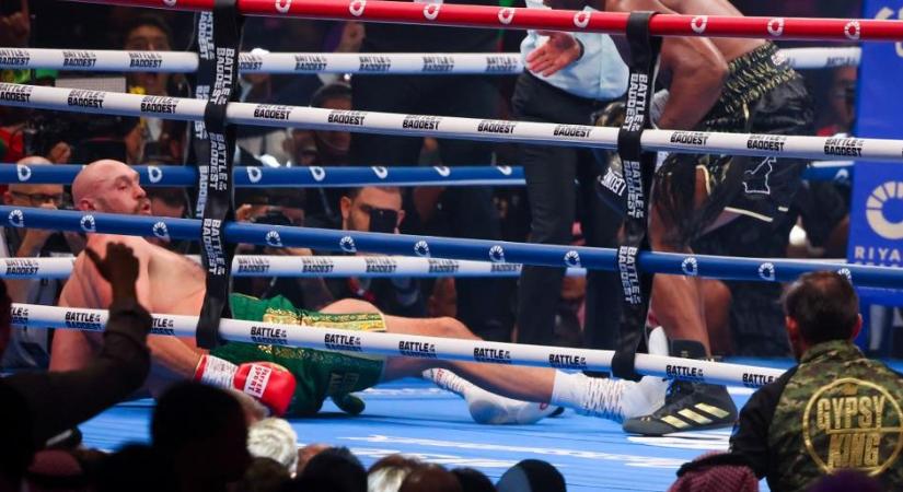 A Tyson Furyt padlóra küldő kameruni óriással csap össze Anthony Joshua