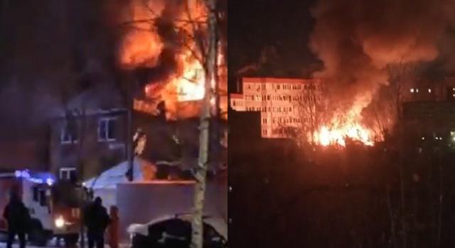 Tűz ütött ki Putyin unokaöccsének rjazanyi házában, állítólag partizánok gyújtották fel