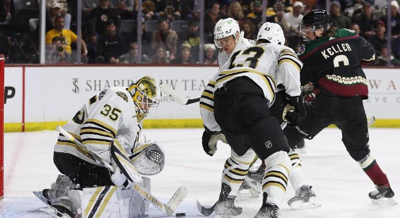 NHL: hosszabbításban szenvedett vereséget a keleti első Boston