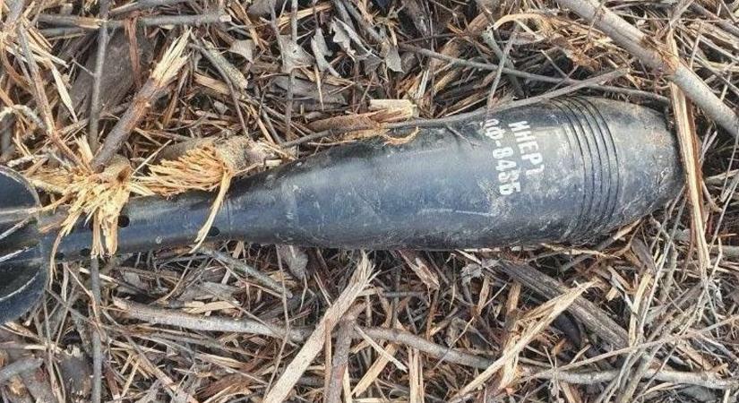 Aknavető gránátot találtak Kisbágyon határában