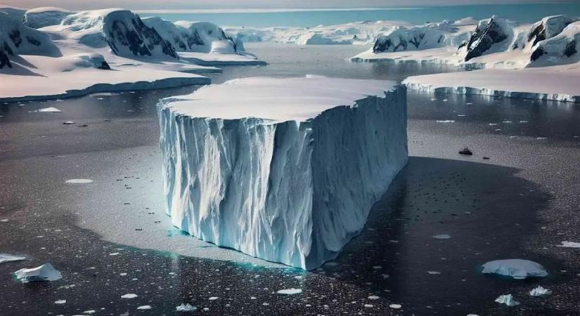 Tovább és egyre gyorsabban olvad a világ legnagyobb jéghegye