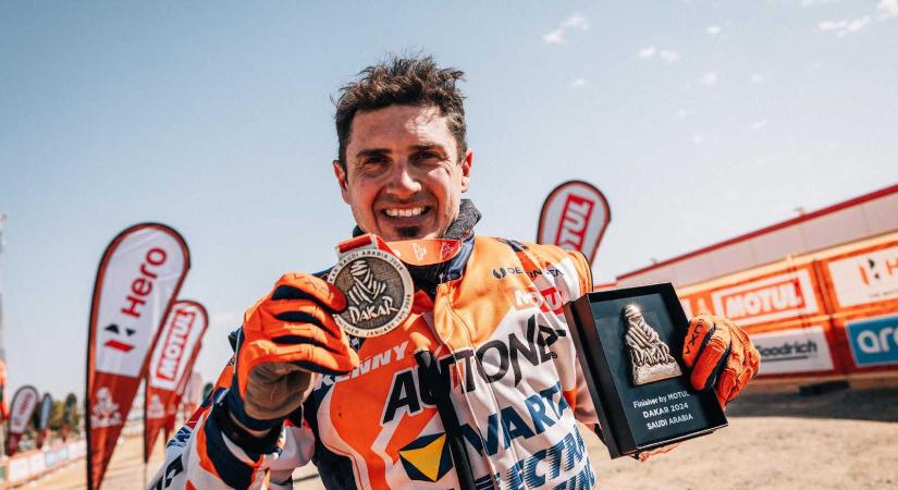 Gyenes Mani a 23. helyen zárta a Dakar-ralit