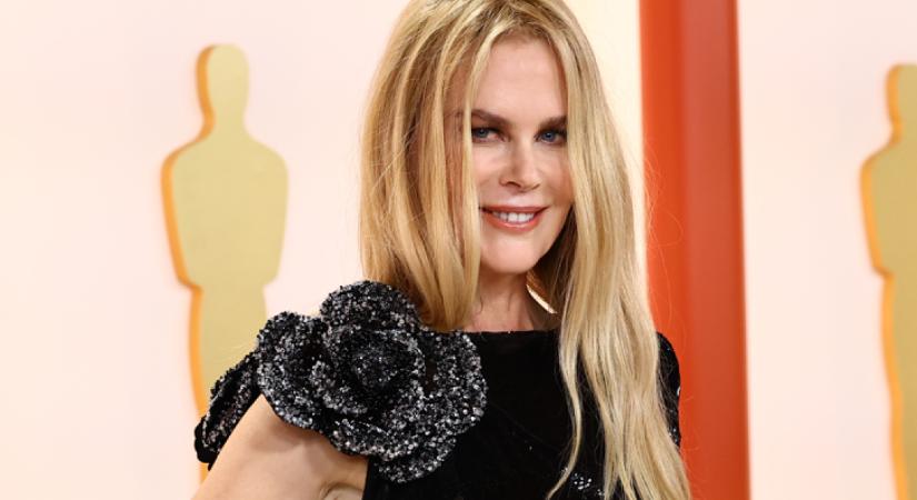 Nicole Kidman felvette élete legmerészebb ruháját: a kacér estélyiben csak úgy ragyott