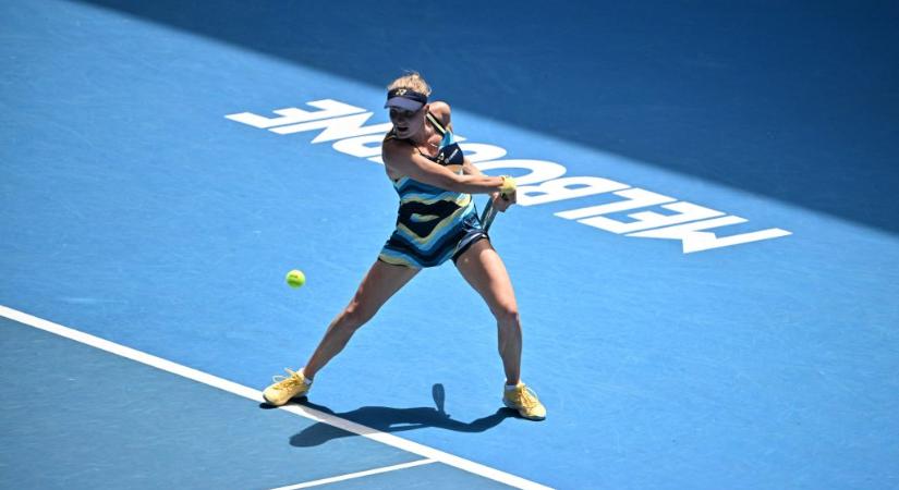 „Nem rossz történelmet írni” – selejtezőből indult játékos jutott négy közé az Australian Openen