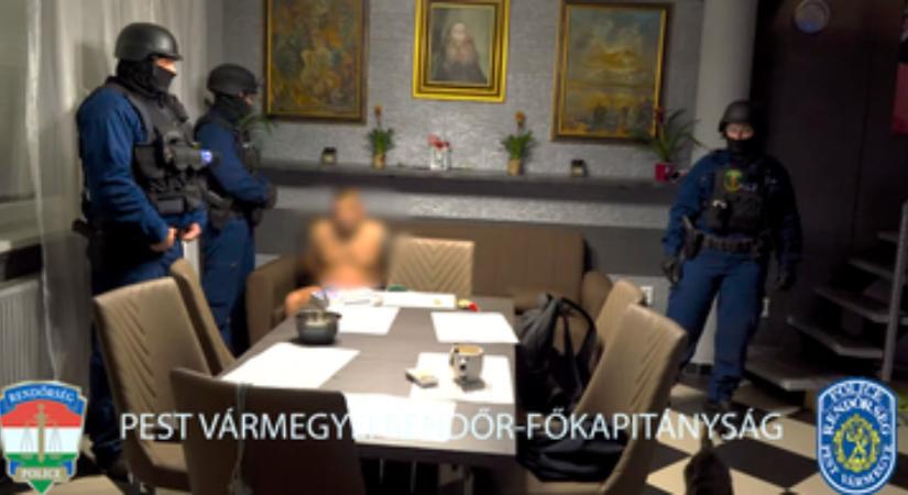 30 rendőr razziázott Csörögön és Erdőskerten marihuána és kristály terjesztése miatt