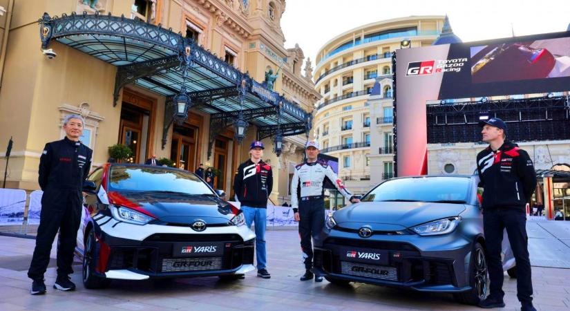 Névre szóló GR Yaris limitált szériát kaptak a Toyota világbajnok WRC-pilótái
