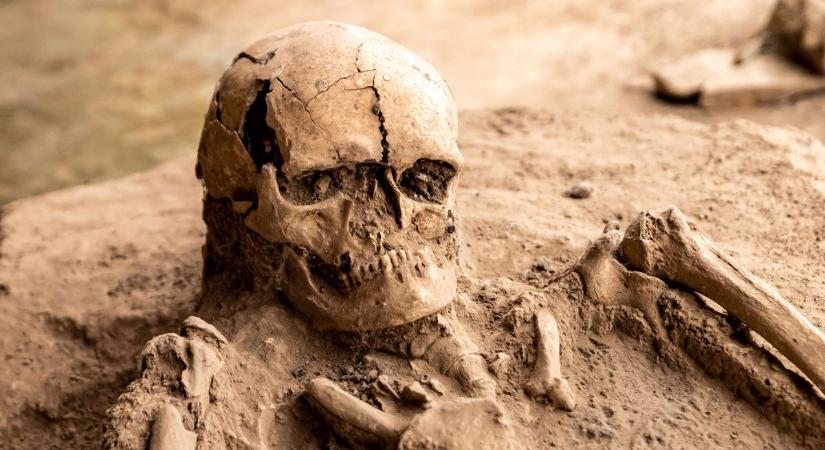 Leomlott a temető széle, előkerült a középkori csontváz