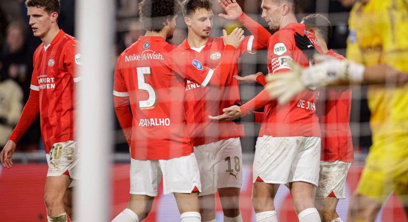 Eredivisie: újból győzött és növelte előnyét a PSV – KÖRKÉP