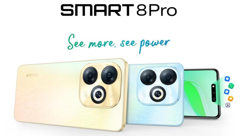 Bemutatták az Infinix Smart 8 Prót