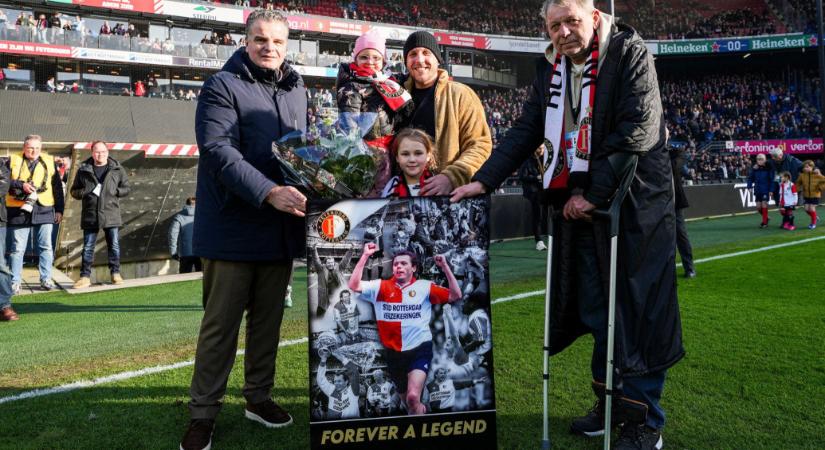 Legendaként ünnepelték Kiprich Józsefet a Feyenoordnál