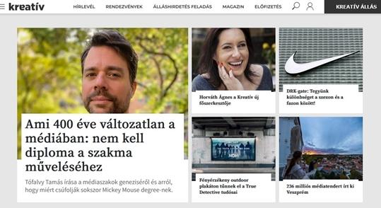 Horváth Ágnes a Kreatív magazin új főszerkesztője, Hermann Irén a HVG-nél folytatja