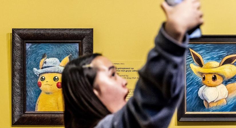 Így okozta a vesztét a Pokémon-szenvedély a Van Gogh Múzeum dolgozóinak