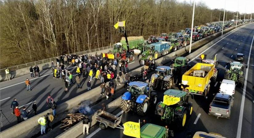 Elkergették a minisztert a feldühödött belga gazdák