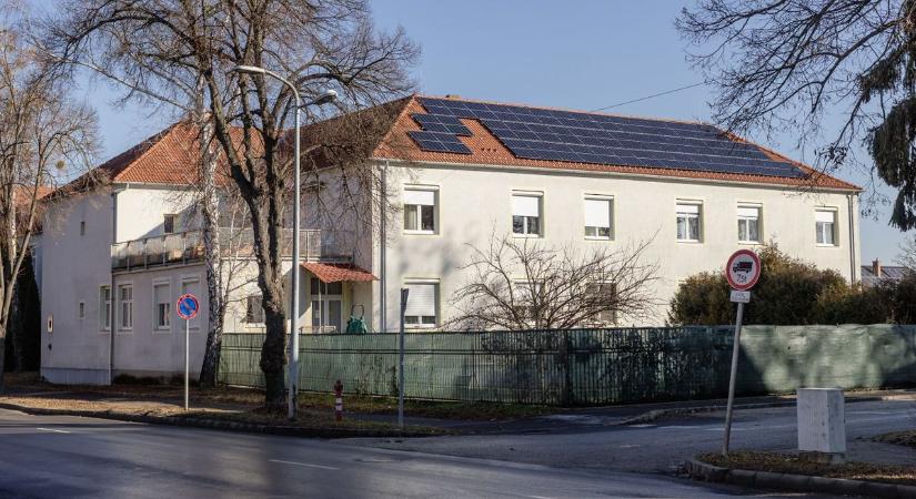Már üzemel a zalaegerszegi Gasparich utcai idősek otthona napelemrendszere