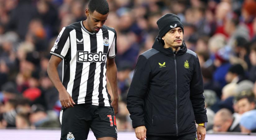 Alexander Isak is lesérült, vérbeli támadó nélkül maradt a Newcastle United