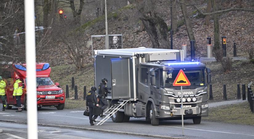 Veszélyes tárgyat találtak a stockholmi izraeli nagykövetségen