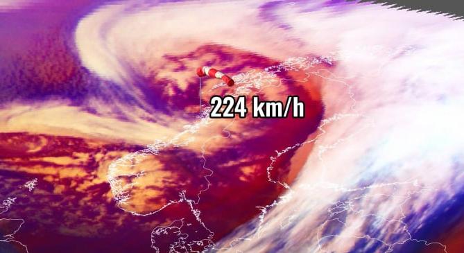 Ingunn viharciklon: 224 km/órás széllökést mértek a norvég partokon