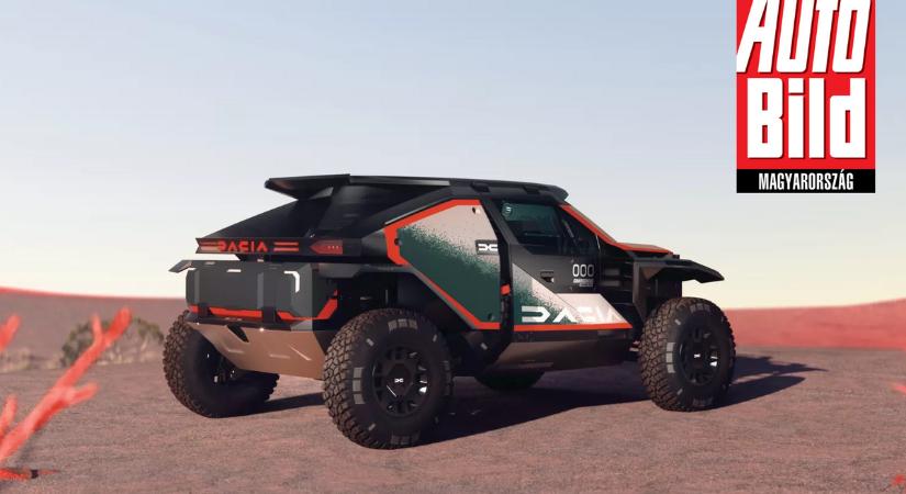 A Dacia 2025-ös Dakar-rali-autója szintetikus üzemanyaggal működik
