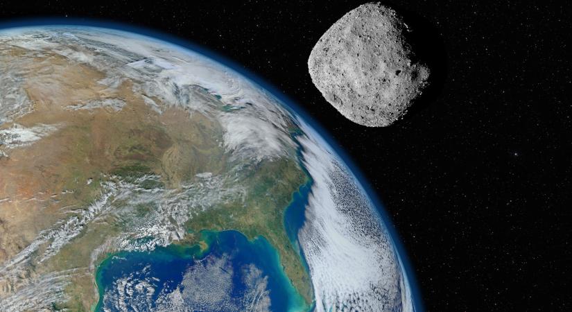 Egy felhőkarcoló méretű aszteroida halad el a Föld mellett