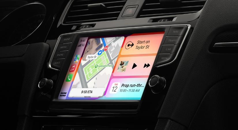 Az új Apple CarPlay már az autó funkcióit is szabályozza