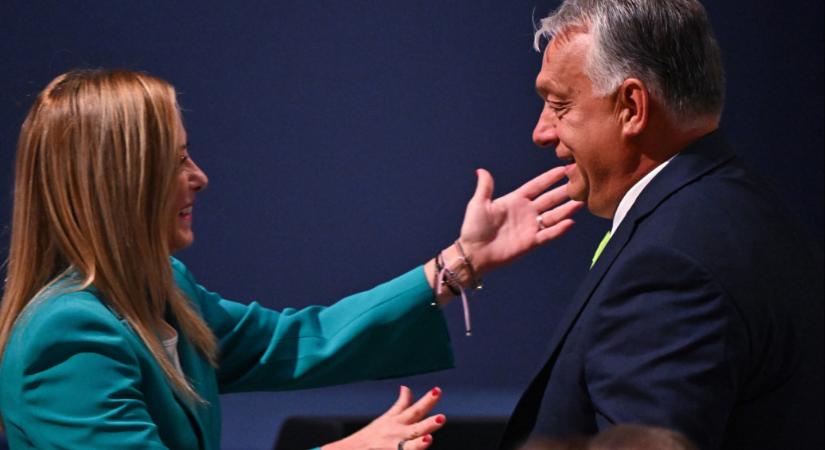 Belép a Fidesz Meloniék európai pártcsaládjába az EP-választások után, állítja Orbán