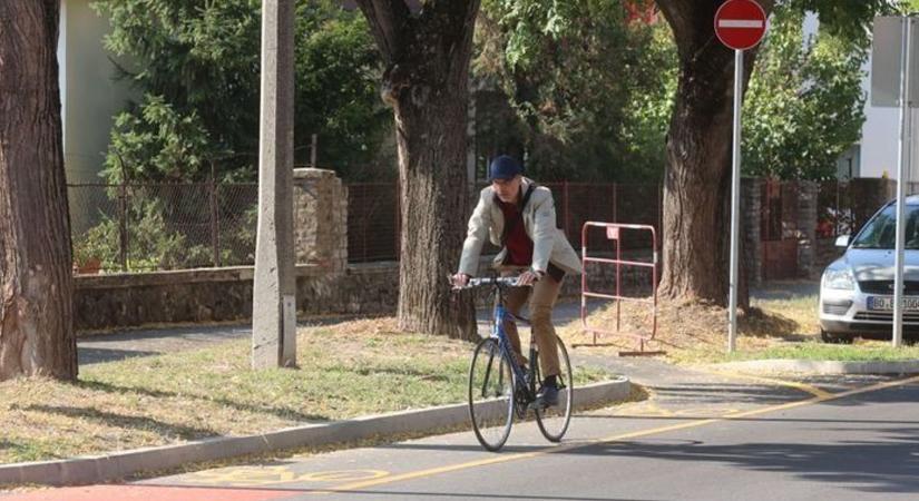 Lezárják a kerékpárosok előtt a Szigeti utat