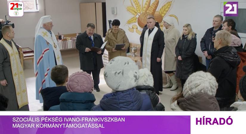 Szociális pékség Ivano-Frankivszkban magyar kormánytámogatással (videó)