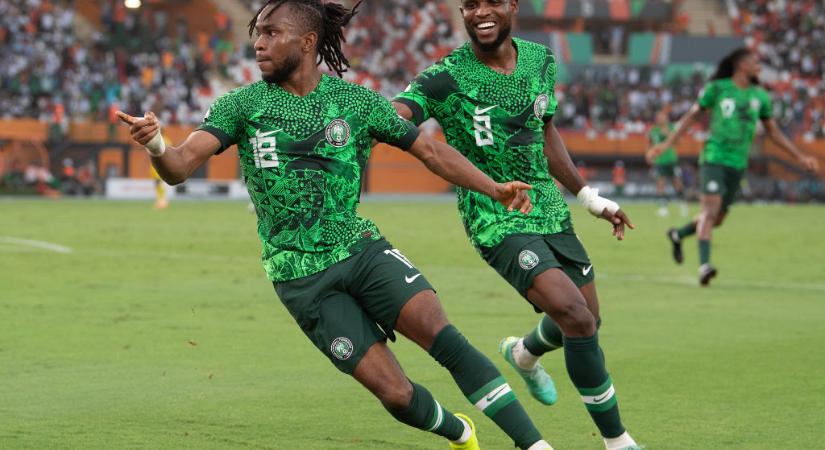 Afrika-kupa: újabb sikerével Nigéria már a négy közé jutott – videóval