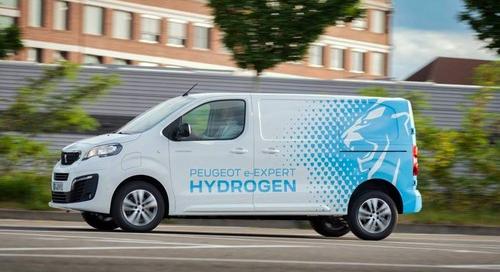 Hidrogén hajtású Peugeot e-Expert