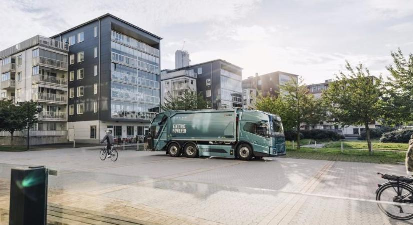 A Volvo bemutatja legújabb tisztán elektromos teherautó-modelljét