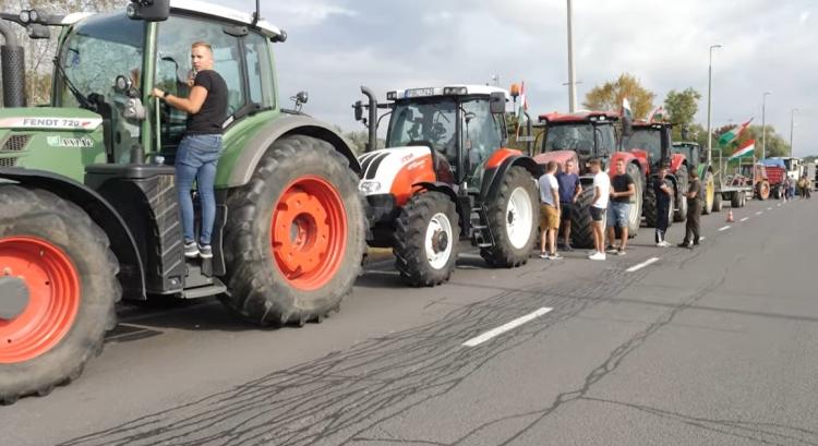 Tüntetés: péntekre Záhonyba hívták a magyar gazdákat