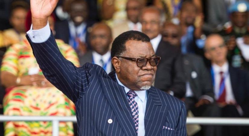 Meghalt Namíbia hivatalban lévő államfője