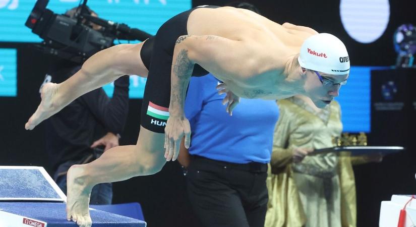 Rasovszky Kristóf aranyérmet szerzett a nyíltvízi úszók 10 kilométeres versenyében