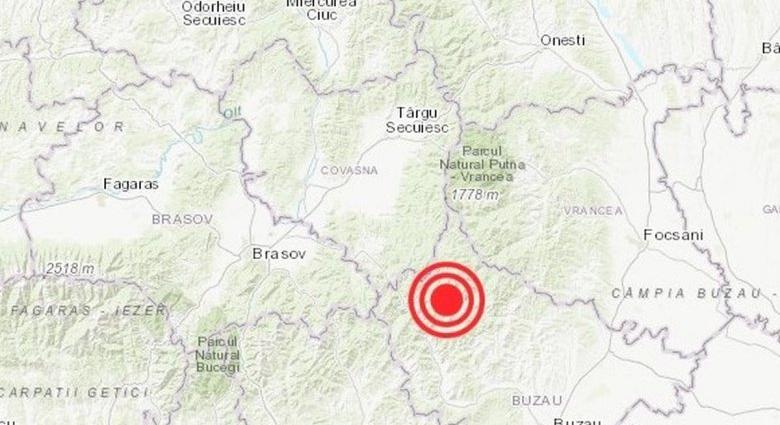 Földrengés dél előtt hét perccel, közeli epicentrummal Sepsiszentgyörgyhöz