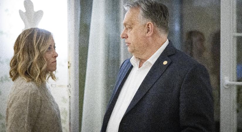 Meloni felajánlotta Orbánnak, csatlakozzon pártcsaládjához az EP-ben