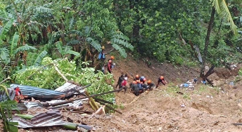 Sokan meghaltak földcsuszamlások miatt a Fülöp-szigeteken - videó